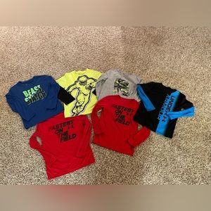 Boys Under Armour lot size 7